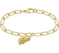 Bracelet femme plaqué or avec cristaux colorés crocodile 2040363