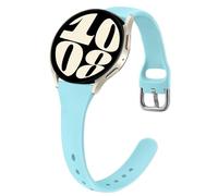 Bracelet fin compatible avec Garmin Vivoactive 5/Vivoactive 3/Forerunner 645/Forerunner 245, bracelet en silicone souple de 20 mm pour Garmin Vivoactive 3 Music/Vivomove 3/Forerunner 245/645 Music