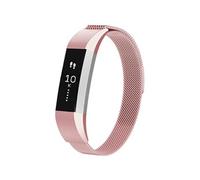 Bracelet Fitbit Alta HR,Fitbit Alta Bracelet milanais magnétique sans aide à l'installation Rose