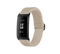 imoshion Bracelet élastique en nylon pour le Fitbit Charge 3 / 4 - Beige