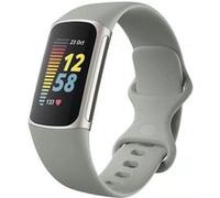 imoshion Bracelet silicone pour Fitbit Charge 5 / Charge 6 - Taille L - Gris