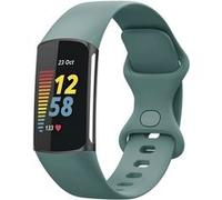 imoshion Bracelet silicone pour Fitbit Charge 5 / Charge 6 - Taille S - Olive