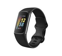 imoshion Bracelet silicone pour Fitbit Charge 5 / Charge 6 - Taille S - Noir