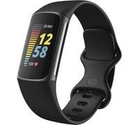 imoshion Bracelet silicone pour Fitbit Charge 5 / Charge 6 - Taille S - Noir