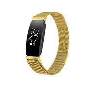 imoshion Bracelet magnétique milanais pour le Fitbit Inspire - Taille S - Dorée
