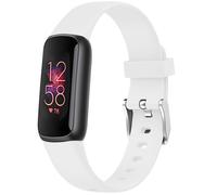 Bracelet pour Fitbit Luxe iMOSHION Siliconen Blanc