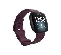 imoshion Bracelet silicone pour Fitbit Versa 4/ 3 / Sense (2) - Rouge foncé