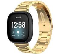 Bracelet Fitbit Versa 4,Fitbit Versa 3,Fitbit Sense 2,Fitbit Sense imoshion Bracelet en acier sans aide à l'installation Dorée G