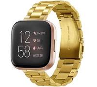 imoshion Bracelet en acier pour Fitbit Versa / Versa 2 / Versa Lite - Or