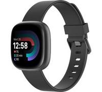 imoshion Bracelet silicone pour Fitbit Versa / Versa 2 / Versa Lite - Taille S - Noir