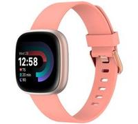 imoshion Bracelet en silicone pour Fitbit Versa (2) / Versa Lite - Taille L - Pamplemousse