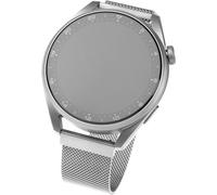 Bracelet Fixed Mesh Strap 22mm pour Smartwatch, argenté