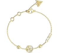 Bracelet fleur Guess zirconia en or pour femme
