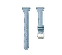 Bracelet For Cuir Fin For Samsung Galaxy Watch 7/FE/6/5/5 Pro/4 Classic/Active 2, Compatible For Huawei GT 4-3(Haze blue 06,Bip 5)