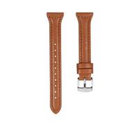 Bracelet For Cuir Fin For Samsung Galaxy Watch 7/FE/6/5/5 Pro/4 Classic/Active 2, Compatible For Huawei GT 4-3(Brown 02,Balance)