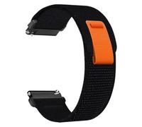 Bracelet For Nylon For Montre For HaiWei, Compatible For Galaxy 7, 6, 5, 4, 40 Mm, 44, Classic/Active/Gear S3 Frontier, Sport For Boucle Compatible For Amazfit GTS 3(Trail- Black,20mm)