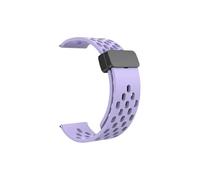 Bracelet For Silicone For Boucle Magnétique Compatible For Huawei Watch 3 4 GT 2 Pro For Honor SE Magic Runner GS PRO(Light purple,22MM)