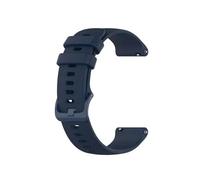 Bracelet For Silicone For Samsung Galaxy Watch 7/6/5/Pro/4/Classic/Active 2, Sport For Huawei GT(6 navy blue,20mm watch band)
