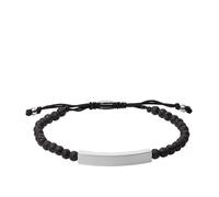 Fossil Bracelet Pour Homme Vintage Casual, Longueur Intérieure : 170mm ~ 250mm Bracelet Noir Semi-Précieux, JF03247040