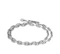 Bracelet - FOSSIL - Heritage Bracelet 277909 - Argenté - Acier inoxydable - Oxyde de zirconium