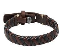 Bracelet - Fossil - JA5932716 - Cuir - Acier - Marron/Noir