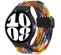 Bracelet Galaxy Watch 6/5/4 40mm 44mm, 20mm Aimant Réglable Nylon Remplacement Bracelet pour Galaxy Watch 5 Pro 45mm/6 Classic 43mm 47mm/4 Classic 42mm 46mm/Watch 3 41mm/Active 2 40mm 44mm/Gear Sport