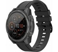 imoshion Bracelet QuickFit® Line en silicone - Connexion Garmin 20 mm - Noir