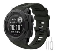 Bracelet Garmin Instinct 2, Silicone Remplacement Sport pour Instinct Solar, Tactical, Tide, Esports
