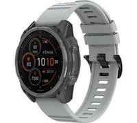 imoshion QuickFit® Bracelet en silicone Stripe pour Garmin Watch | Fixation 22 mm - Sable