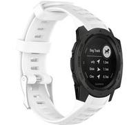 imoshion Bracelet en silicone pour Garmin Instinct - Blanc