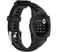 imoshion Bracelet en silicone pour Garmin Instinct - Noir
