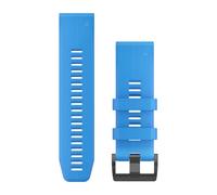 Garmin Bracelet en silicone QuickFit 26 mm Bleu cyan