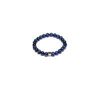 Bracelet - Gemini - Gem Dark Blue - Pierre naturelle oeil de tigre - Taille L - Acier inoxydable