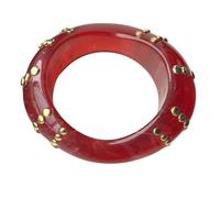 Bracelet géométrique unique en résine avec clous pour une déclaration de mode audacieuse et un port quotidien pour elle, One Size, Comme décrit