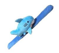 Bracelet gifle animal, bracelet gifle requin en peluche Adorable requin en | Figurines interactives avec bracelet de requin Cadeaux de fête d'anniversaire pour garçons e