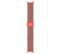 Google Bracelet pour montre intelligente Tissé pour Pixel Watch 137-203 mm Corail