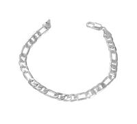 Bracelet gourmette - TD® - Argent 925 - 20cm - 8MM - Design élégant