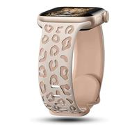 Bracelet gravé pour Apple Watch 45 mm 44 mm 46 mm 42 mm 41 mm 40 mm 49 mm Silicone Correa Bracelet Series 8 9 10 7 SE 6 5 4, 38 40 41mm S10-42mm, Silicone, Agate