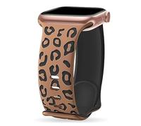 Bracelet gravé pour Apple Watch 45 mm 44 mm 46 mm 42 mm 41 mm 40 mm 49 mm Silicone Correa Bracelet Series 8 9 10 7 SE 6 5 4, 42 44 45 49 S10-46mm, Silicone, Agate