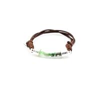 Bracelet de grenat tsavorite brut