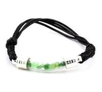 Bracelet de grenat tsavorite brut