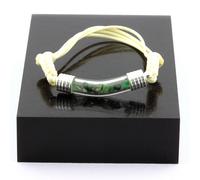 Bracelet de grenat tsavorite brut