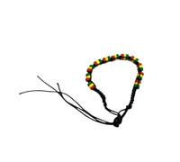 Bracelet - GRIBOUILLE IMPORT - Rasta - Coton - Réglable - Mixte