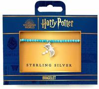 Bracelet Harry Potter avec pendentif en argent - Tiare Rowena de Ravenclaw (bleu)