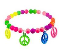 bracelet hippie fluo adulte - boland 44526 Multicolor G