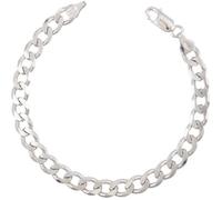 Bracelet Homme Argent Massif 925/000 - Maille Gourmette - L'ATELIER D'AZUR