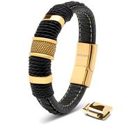 SERASAR Bracelet 'Ring' or, Taille 17 cm