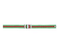 Bracelet Homme MORELLATO SAJD10 de Tissu Vert Rouge Nylon