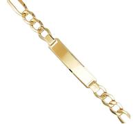 Bracelet Homme Or Jaune Véritable - Maille Figaro Alternée 1+3 - L'ATELIER D'AZUR