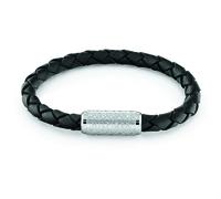 Bracelet Homme TOMMY HILFIGER EXPLODED BRAID 2790479 Cuir Noir